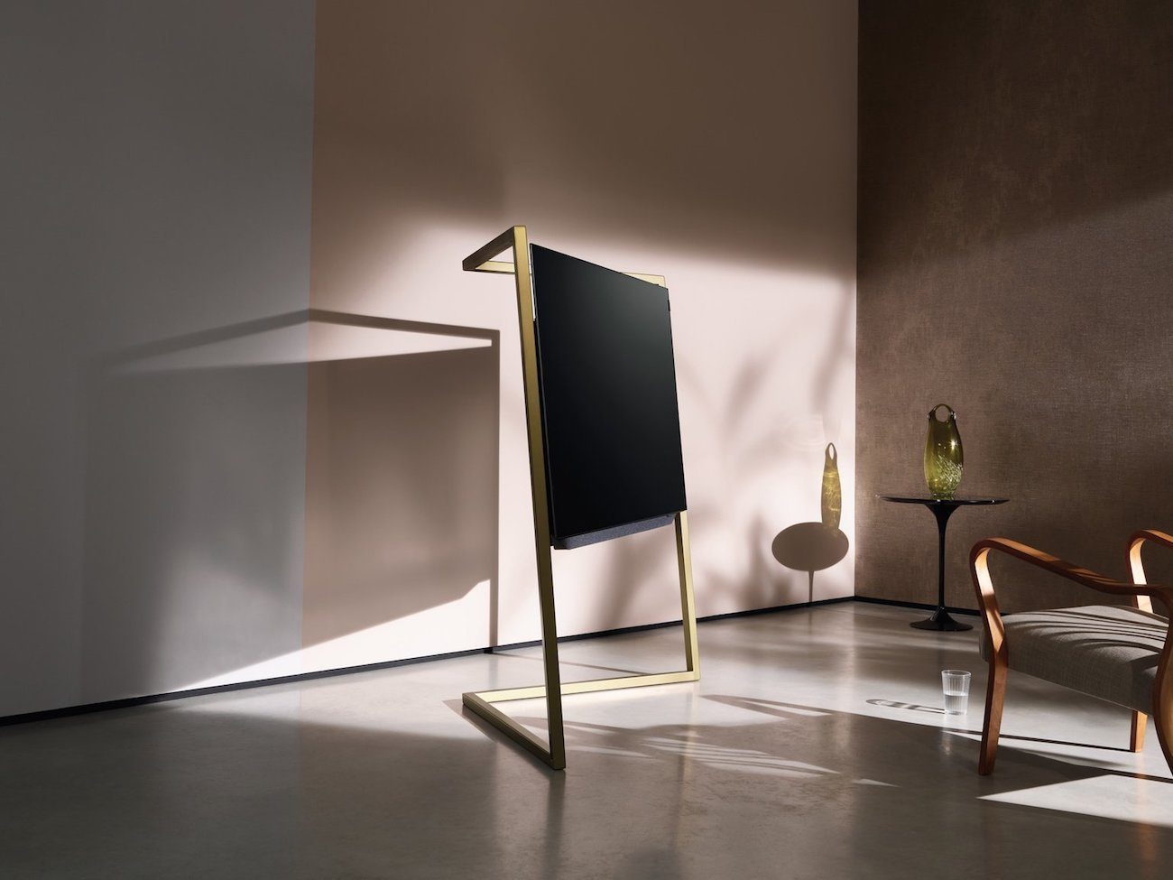 ultrathin，OLED Technology，Television，Digital screen，High-tech，Interior decoration，industrial design，